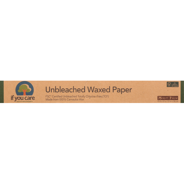 Food Storage If You Care Wax Paper, Unbleached hero