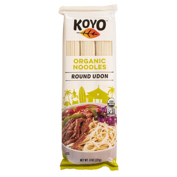 Asian Foods KOYO Organic Round Udon Noodles hero