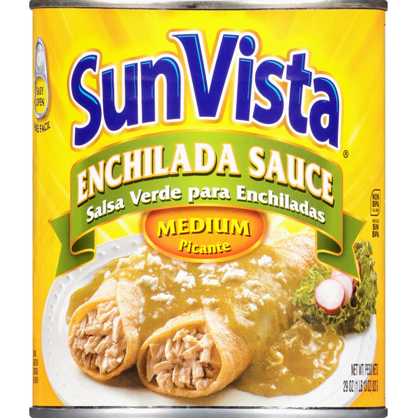 Latino Foods SunVista Enchilada Sauce, Medium hero