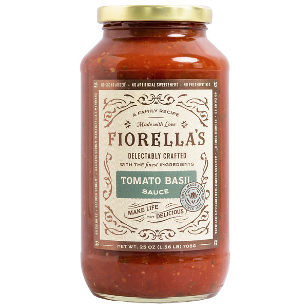 Pasta Sauce Fiorella's Tomato Basil, Pasta Sauce hero