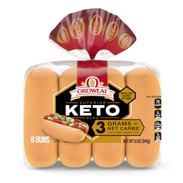 Oroweat 8 count, Keto Bread hero