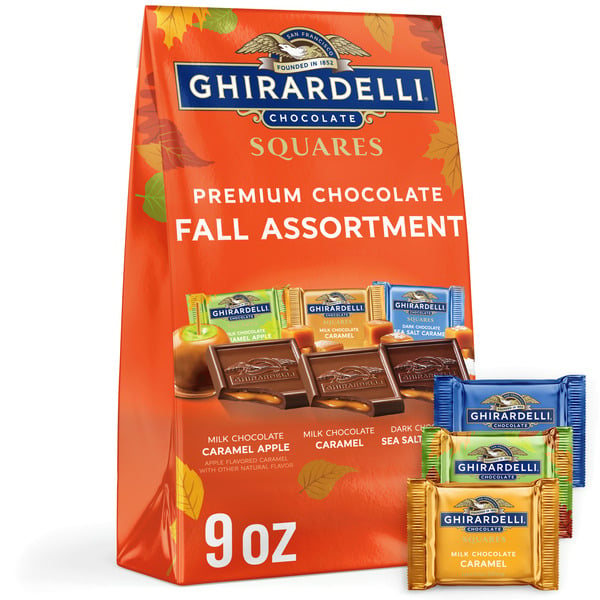 Candy & Chocolate Ghirardelli Premium Chocolate Fall Assortment Squares hero