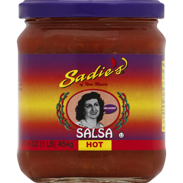 Preserved Dips & Spreads Sadie's Salsa, Hot hero