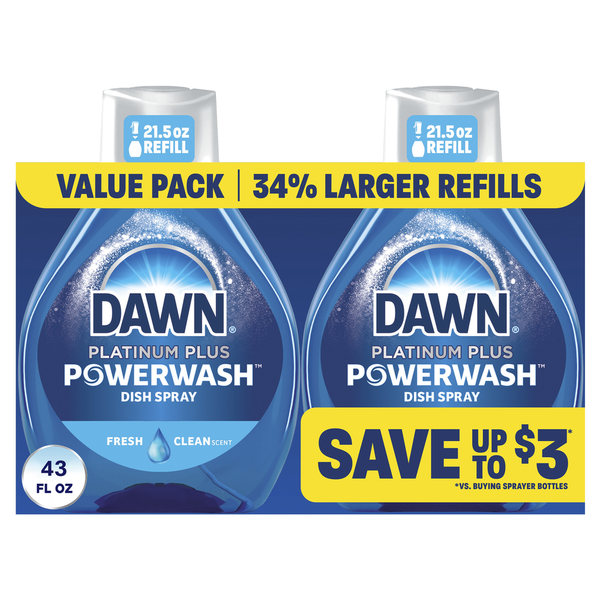 Dish Detergents Dawn Fresh Dish Spray hero