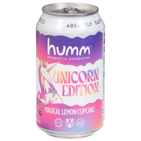 Humm Kombucha, Vegan, Magical Lemon Cupcake hero