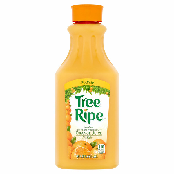 Juice & Nectars Tree Ripe No Pulp Premium Orange Juice hero