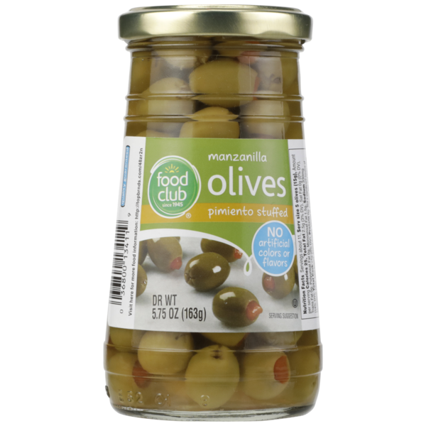 Pickled Goods & Olives Food Club Manzanilla Olives Pimiento Stuffed hero