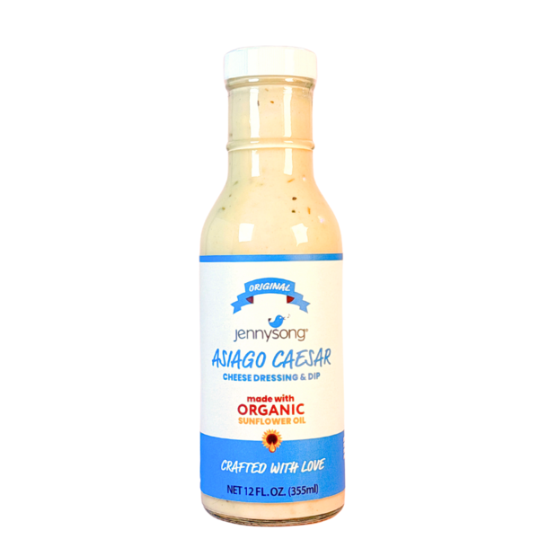 Salad Dressing & Toppings Jennysong Asiago Caesar Dressing, Organic Sunflower Oil, Creamy, No Sugar hero