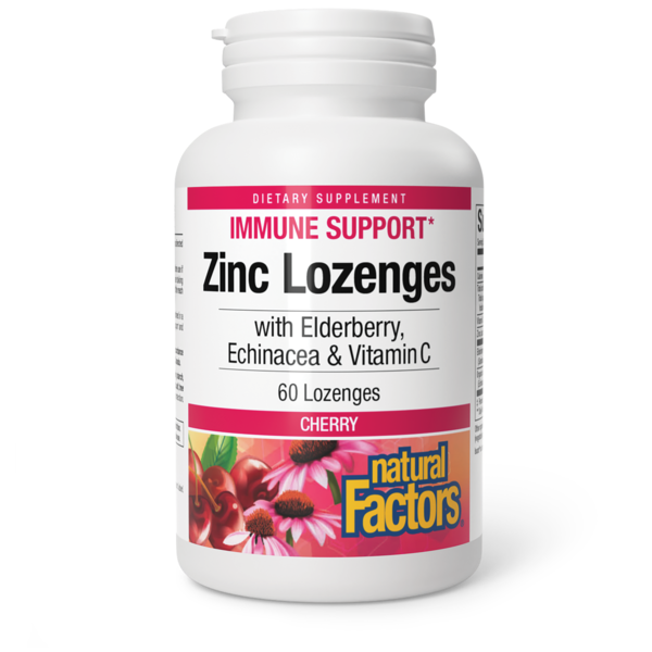 Natural Factors Zinc Lozenges hero