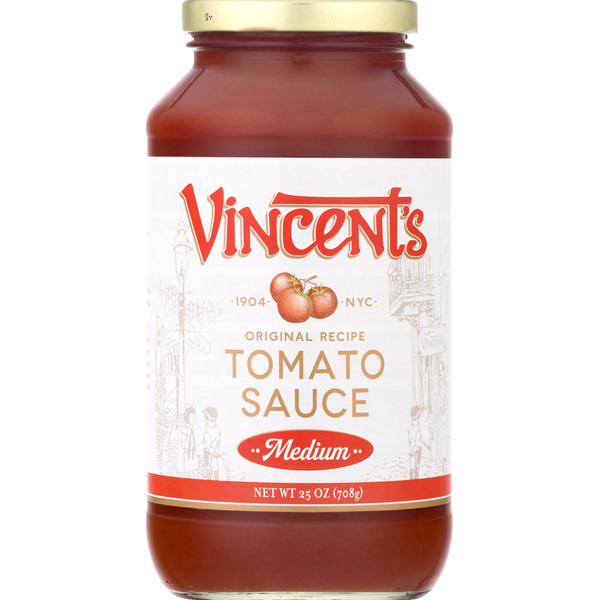 Pasta Sauce Vincent's Sauce, Tomato, Medium hero