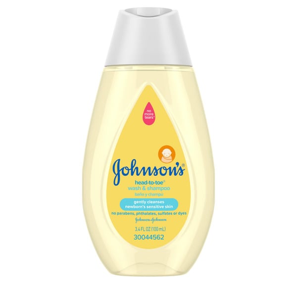 Beauty Johnson's Head-To-Toe Gentle Tear-Free Baby Wash & Shampoo hero