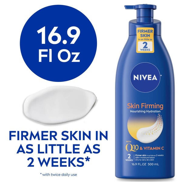 Body Lotions & Soap NIVEA Nourishing Skin Firming Lotion W/ Q10 And Vitamin C hero