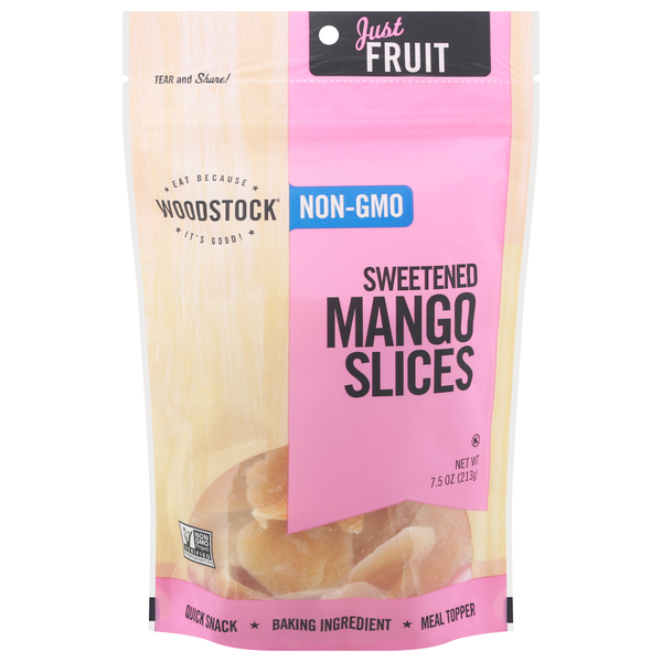 Nuts, Seeds & Dried Fruit WOODSTOCK Mango Slices, Sweetened hero