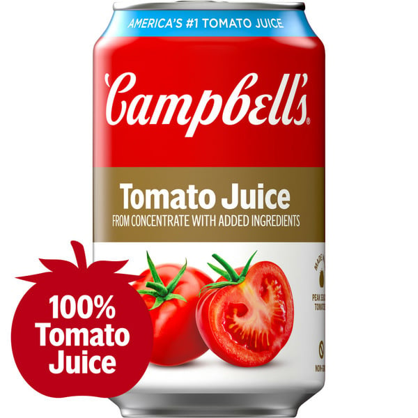 Juice & Nectars Campbell's 100% Tomato Juice hero