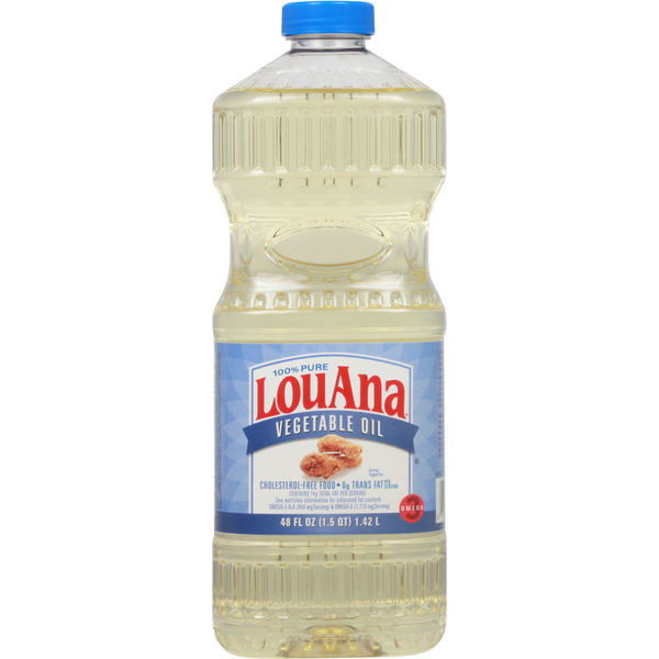 Oils & Vinegars LouAna Vegetable Oil, 100% Pure hero