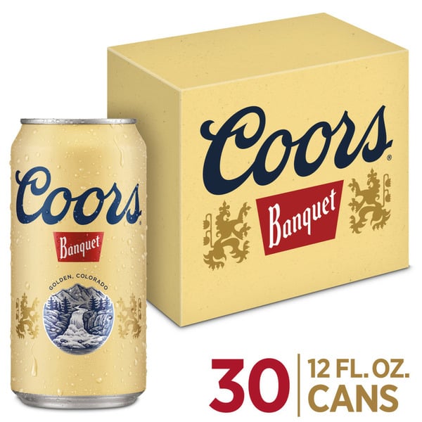 Beers & Coolers Coors Beer Cans hero