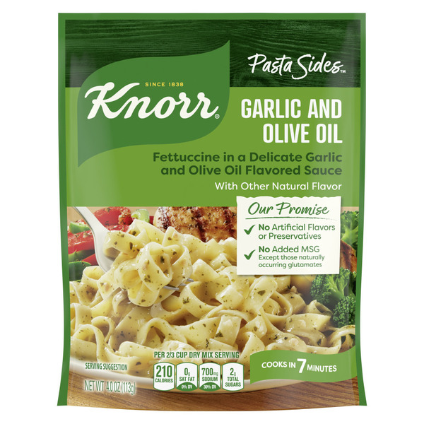 Fresh Pasta Knorr Pasta Sides Garlic And Olive Oil hero