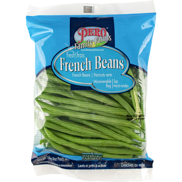 Fresh Vegetables Pero Family Farms French Beans hero