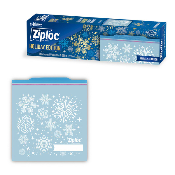 Food Storage Ziploc® Brand Freezer Bag hero