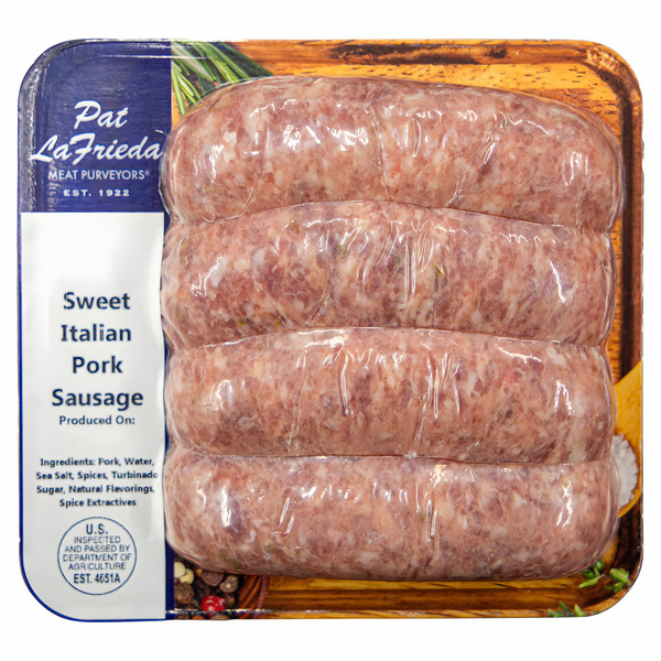 Pat Lafrieda Sweet Italian Pork Sausage hero