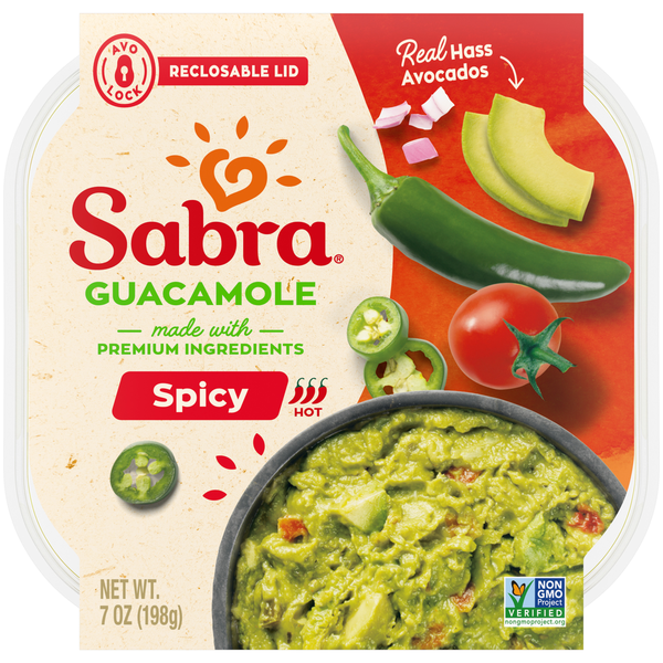 Sabra Guacamole, Spicy, Hot hero