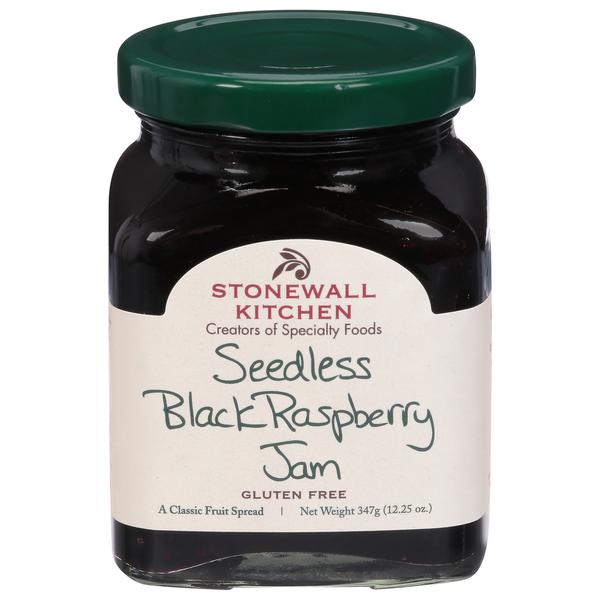 Spreads Stonewall Kitchen Jam, Seedless Black Raspberry hero