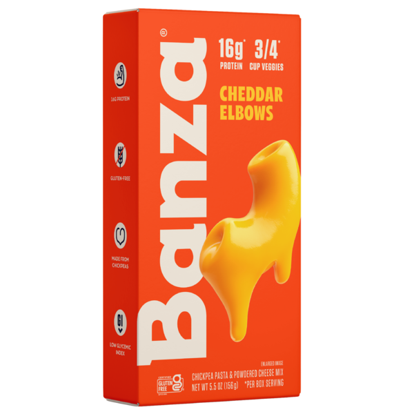 Mac & Cheese Banza Cheddar Elbows Mac & Cheese - Gluten Free, Higher Protein hero