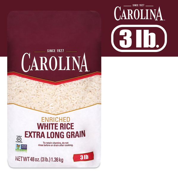 Rice & Grains Carolina Enriched Extra Long Grain White Rice hero