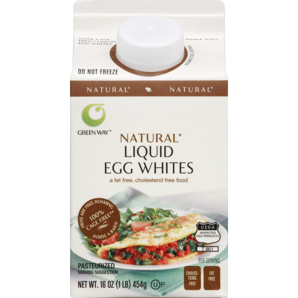 Eggs Green Way Markets Egg Whites, Liquid hero