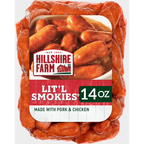 Hot Dogs & Sausage Hillshire Farm Lit'l Smoked Sausages hero