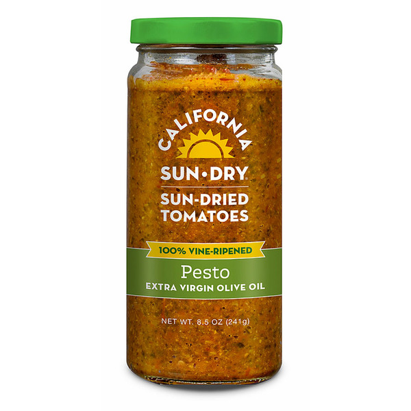 Canned & Jarred Vegetables California Sun Dry Sun-Dried Tomato Pesto hero