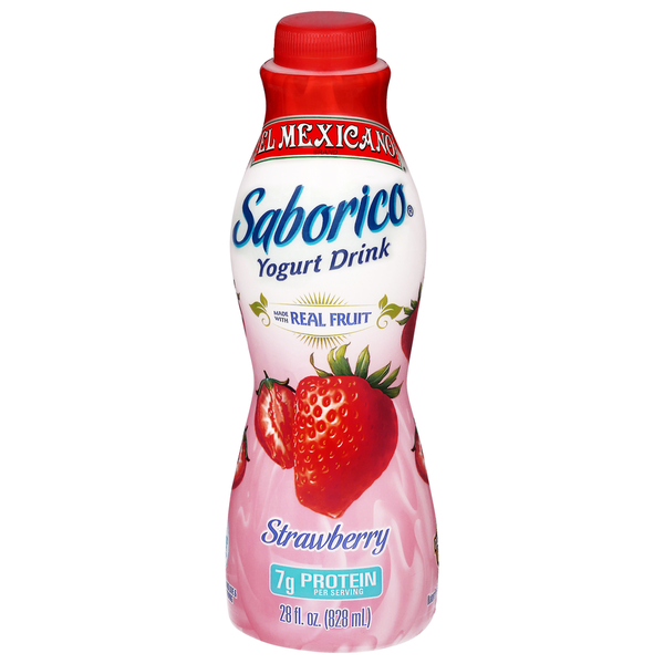 Yogurt El Mexicano Yogurt Drink, Strawberry hero