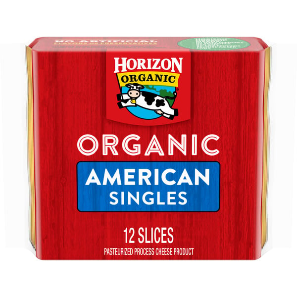 Cheese Horizon Organic American Cheese Singles hero