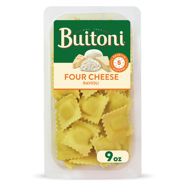 Fresh Pasta Buitoni Four Cheese Ravioli, Refrigerated Pasta hero