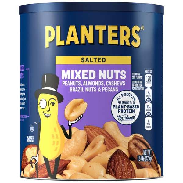 Nuts, Seeds & Dried Fruit Planters Mixed Nuts hero