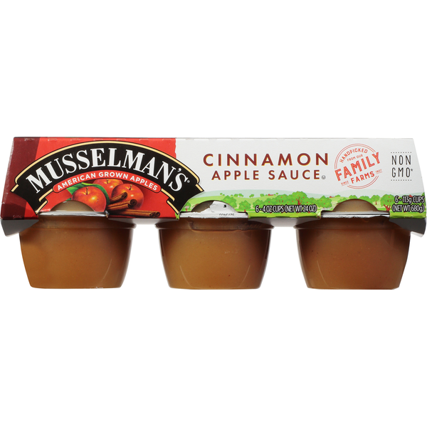 Canned Fruit & Applesauce Musselman's Cinnamon Apple Sauce hero