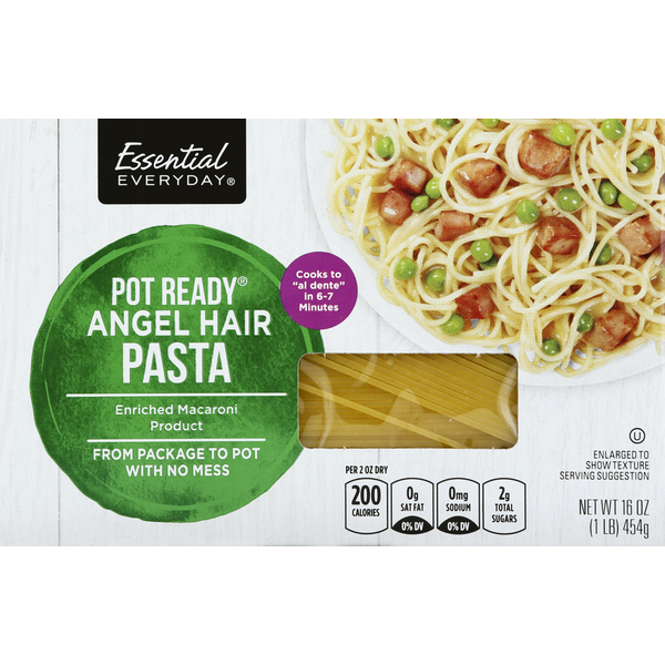 Dry Pasta Essential Everyday Angel Hair Pasta, Pot Ready hero