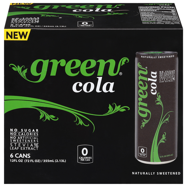 Soft Drinks Green Cola Soda hero