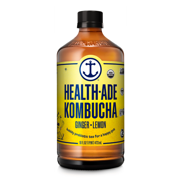 Coconut Water & Kombucha Health-Ade Ginger-Lemon hero