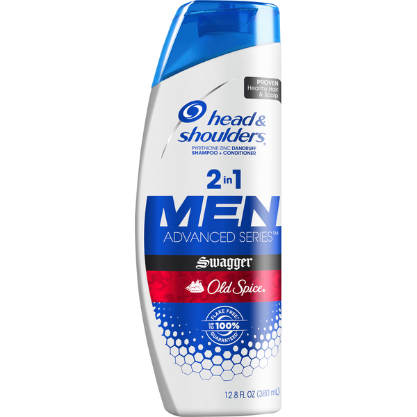 Hair Care Head & Shoulders Shampoo + Conditioner, Dandruff, 2 in 1, Swagger, Men hero