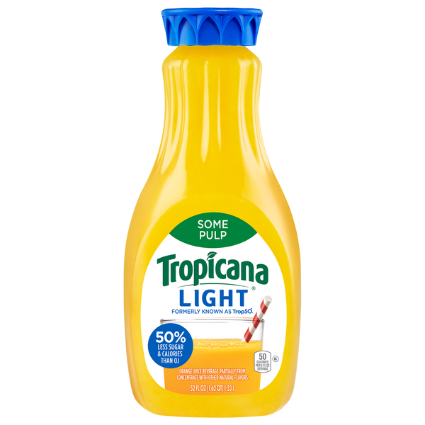 Juice & Nectars Tropicana Juice Beverage, Orange, Light hero