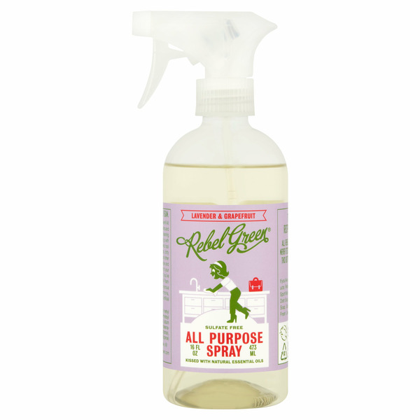 Cleaning Products Rebel Green Lavender & Grapefruit All Purpose Spray hero