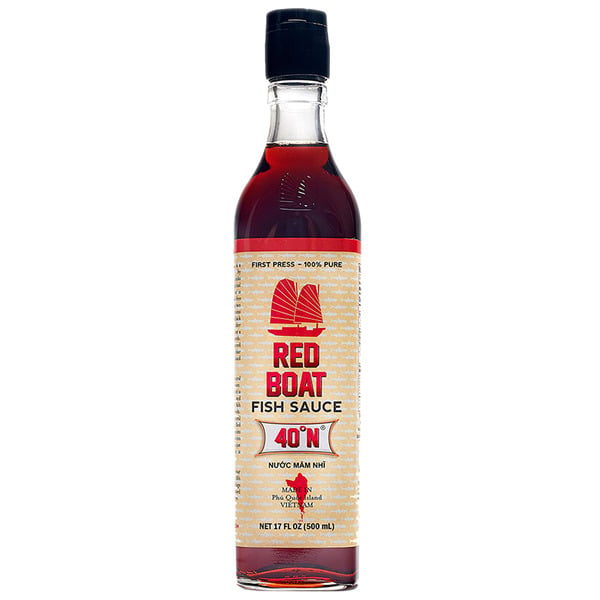 Red Boat 40N Fish Sauce, Keto, Paleo, and Gluten Free hero