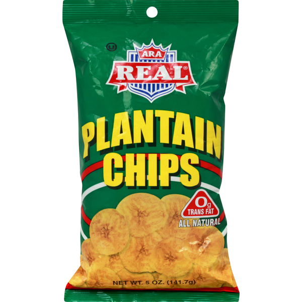 More International Foods ARA Real Chips, Plantain hero