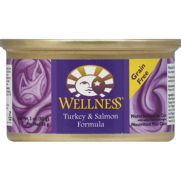 Cat Food & Care Wellness Food for Cats, Turkey & Salmon Formula hero