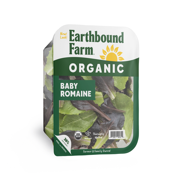 Packaged Vegetables & Fruits Earthbound Farm Organic Baby Romaine hero