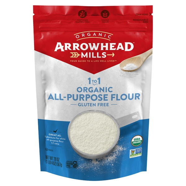 Baking Ingredients Arrowhead Mills Organic Gluten Free All Purpose Flour hero