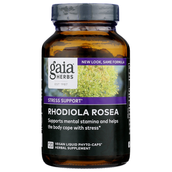 Dietary Supplements Gaia Herbs Rhodiola Rosea hero