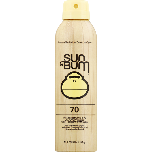 Sun Care Sun Bum Sunscreen Spray, Moisturizing, Broad Spectrum SPF 70 hero