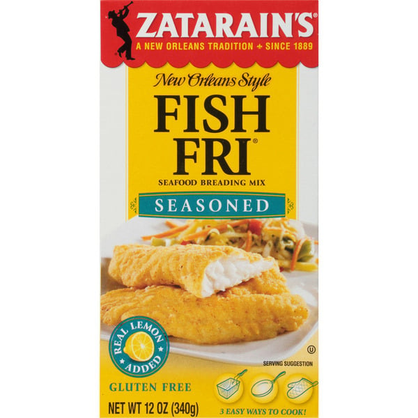 Marinades & Meat Preparation Zatarain's Seasoned Fish Fri hero